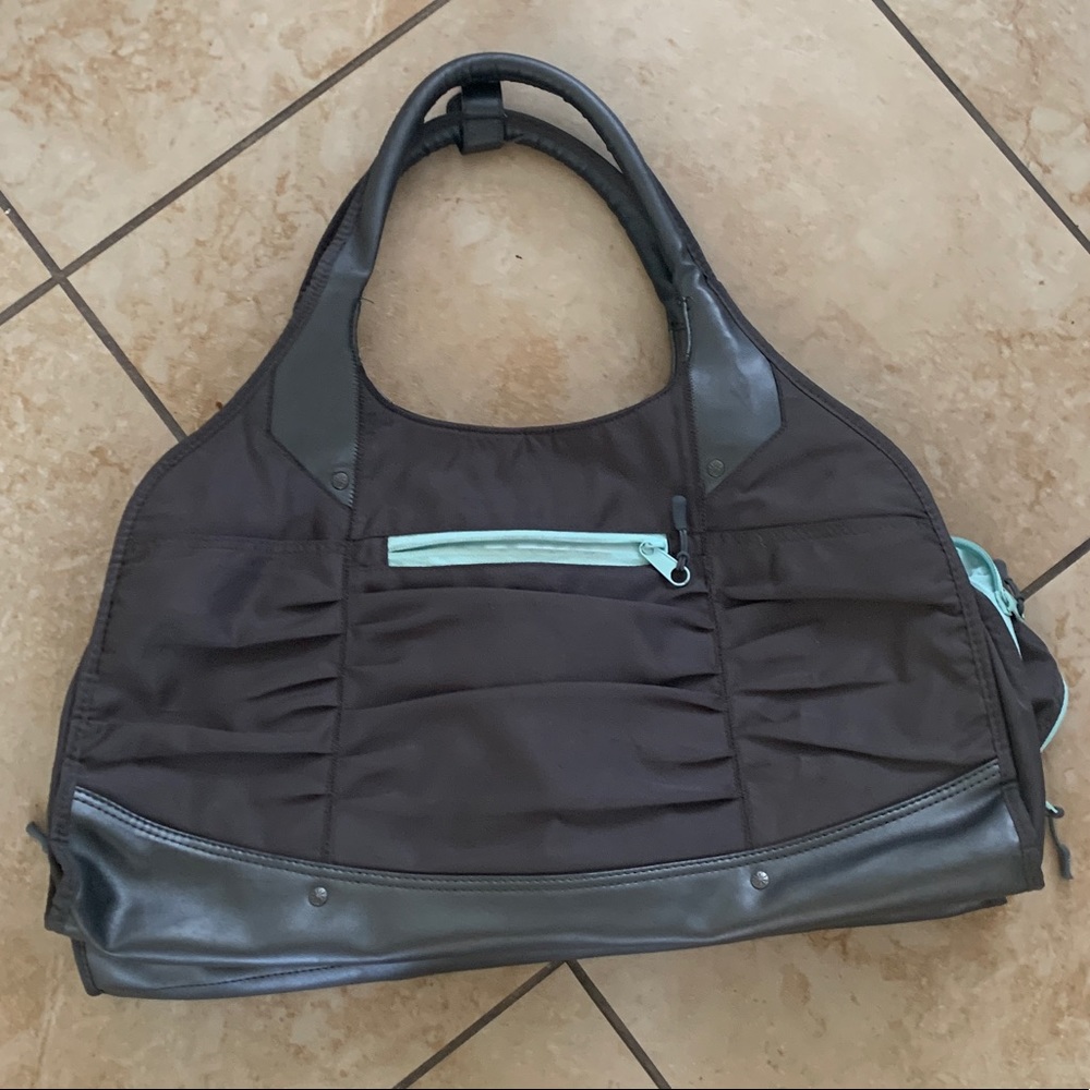 Athleta yoga duffel gym bag